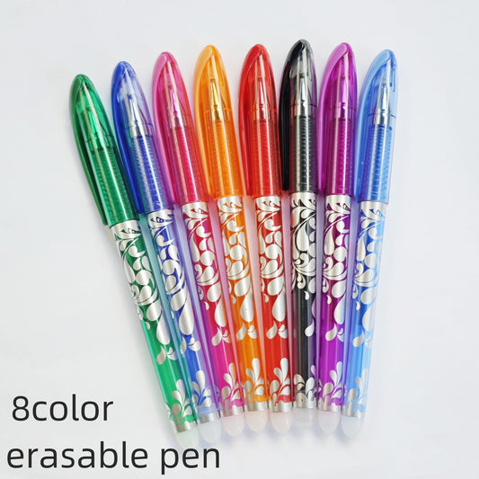 Colored Erasable Gel Pens | Blue & Green Heat Erasable Magic Pens 0.5mm