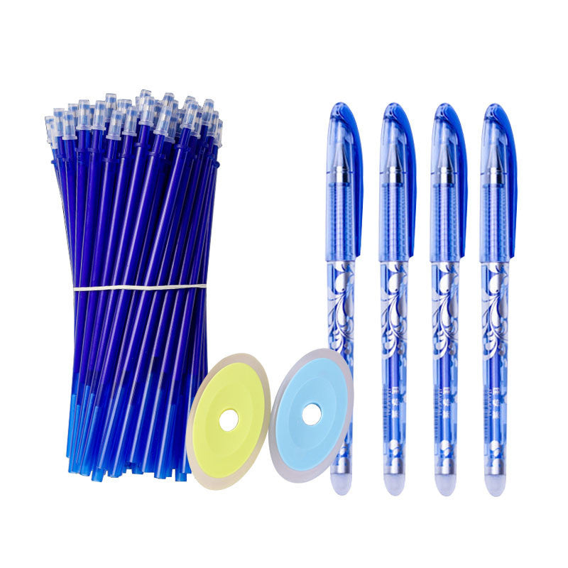Magic Erasable Gel Pen Set 0.5mm Refills Washable Handle School Office Stationery